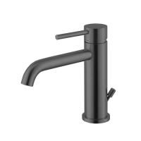 Newform X-STEEL 316 Смеситель для раковины на 1 отверстие с донный клапаном, излив 145мм, цвет: PVD Brushed gun metal Newform X-STEEL 316 Смеситель для раковины на 1 отверстие с донный клапаном, излив 145мм, цвет: PVD Brushed gun metal