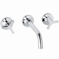 Смеситель для раковины  KLUDI NOVA FONTE Déco 201440539 (хром, L-18), шт Смеситель для раковины  KLUDI NOVA FONTE Déco 201440539 (хром, L-18), шт