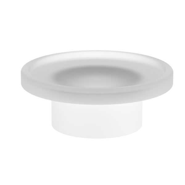 Мыльница настольная Timo Saona белый матовый (13221/16)