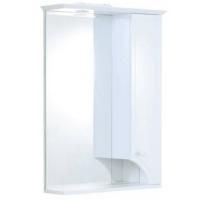 Зеркало со шкафом Акватон Элен 65 с подсветкой 1A219002EN010 Белое