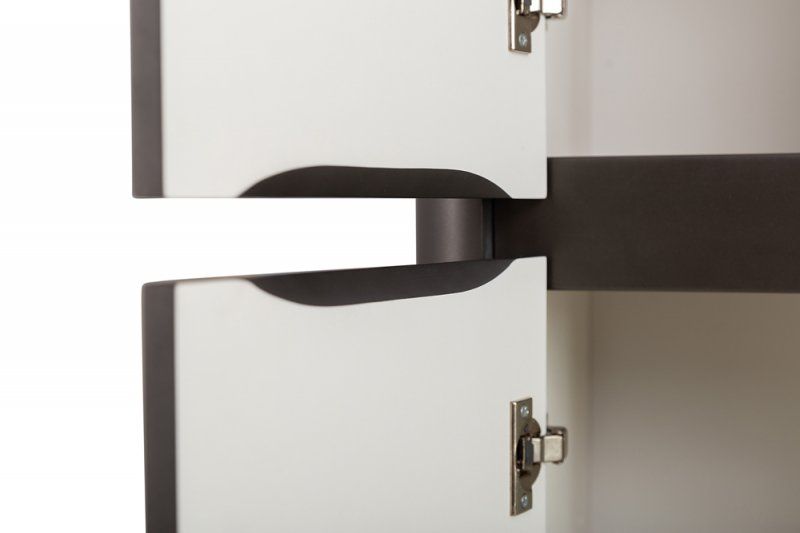 RELAX Шкаф подвесной с двумя распашными дверцами с доводчиками, с двумя полками, универсальный, Дуб карамельный, 400x300x1500, RELAX-1500-2A-SO-RC-P, артикул RELAX-1500-2A-SO-RC-P