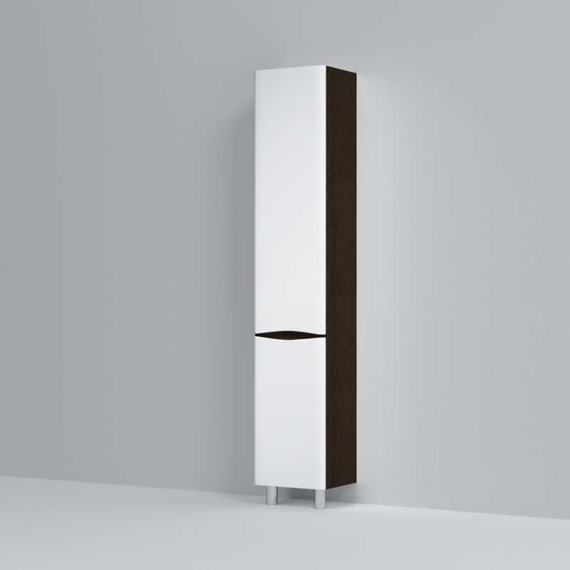 Шкаф пенал AM.PM Like 35 R M80CSR0356VF Белый/венге Шкаф пенал AM.PM Like 35 R M80CSR0356VF Белый/венге