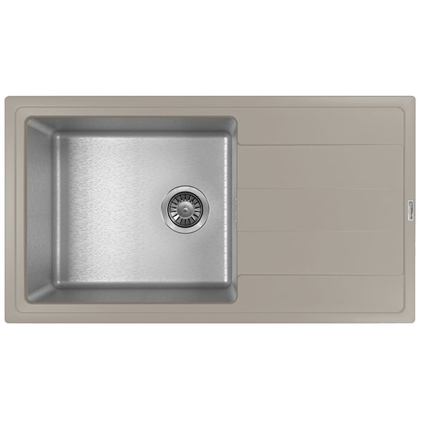 Кухонная мойка Florentina Комби 860 21.400.D0860 Грей