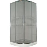 Душевой уголок Parly Z911 90х193 профиль Полированный алюминиевый стекло прозрачное