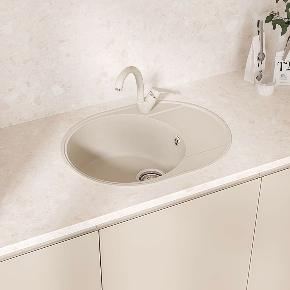 Кухонная мойка Maretti Kitchen KT610-BE, бежевый, артикул KT610-BE