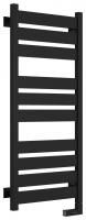 Полотенцесушитель электрический "ЦЕНТУРИОН 2.0" 1000х400 / МЭМ правый (Матовый ЧЁРНЫЙ)