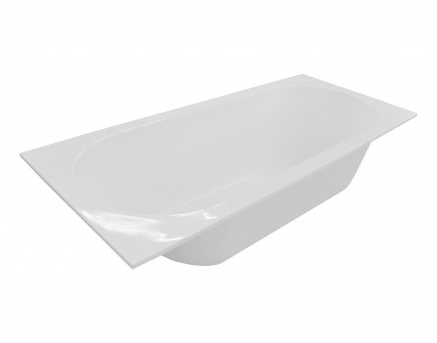 Ванна из искусственного мрамора Aquanet Lotos Stone 170x75 (тонкий бортик) Ванна из искусственного мрамора Aquanet Lotos Stone 170x75 (тонкий бортик)