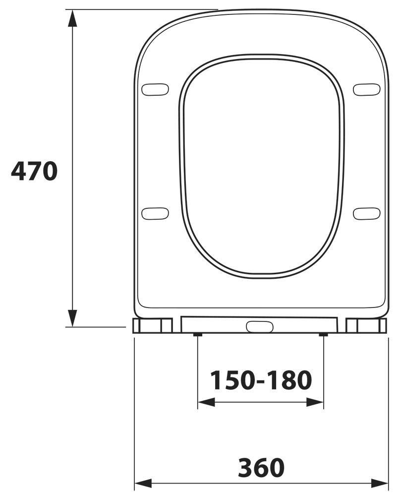 Крышка с сиденьем DP микролифт для унитаза OWLT190402/OWLT190403/OWLT200901
