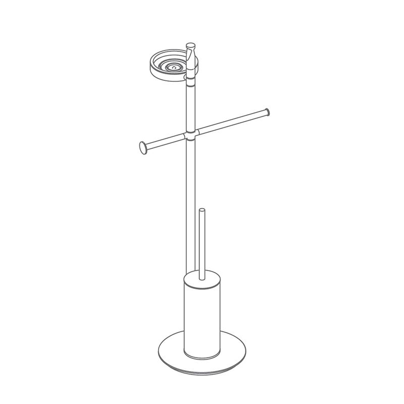 Напольная стойка Colombo Design Planets B9813.000 Хром Напольная стойка Colombo Design Planets B9813.000 Хром