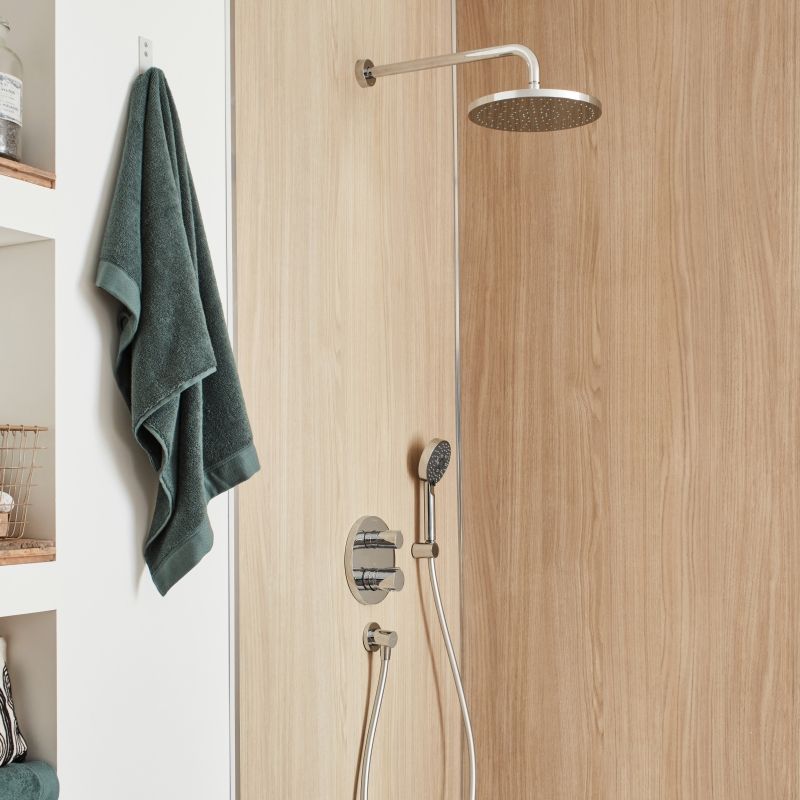 Смеситель для душа Jacob Delafon Modulo E98727-CP с термостатом Хром