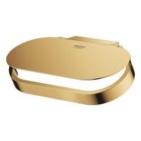Держатель для туалетной бумаги GROHE Selection, с крышкой, холодный рассвет глянец (41069GL0)