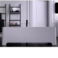 KNIEF Feel Ванна отдельностоящая 180х80х50 см, со сливом, цвет белый матовый