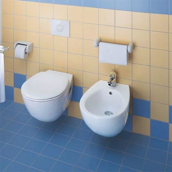 Биде Duravit Duraplus 2532100000 подвесное Белое