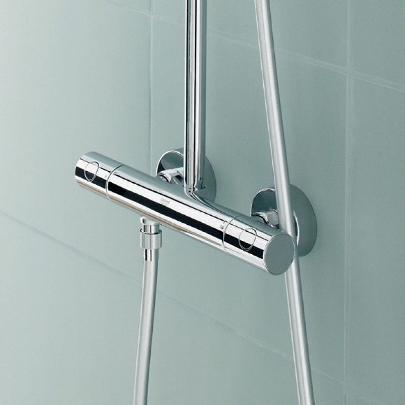 Душевая система GROHE Euphoria Cube 150 с термостатическим смесителем, хром (27932000) Душевая система GROHE Euphoria Cube 150 с термостатическим смесителем, хром (27932000)