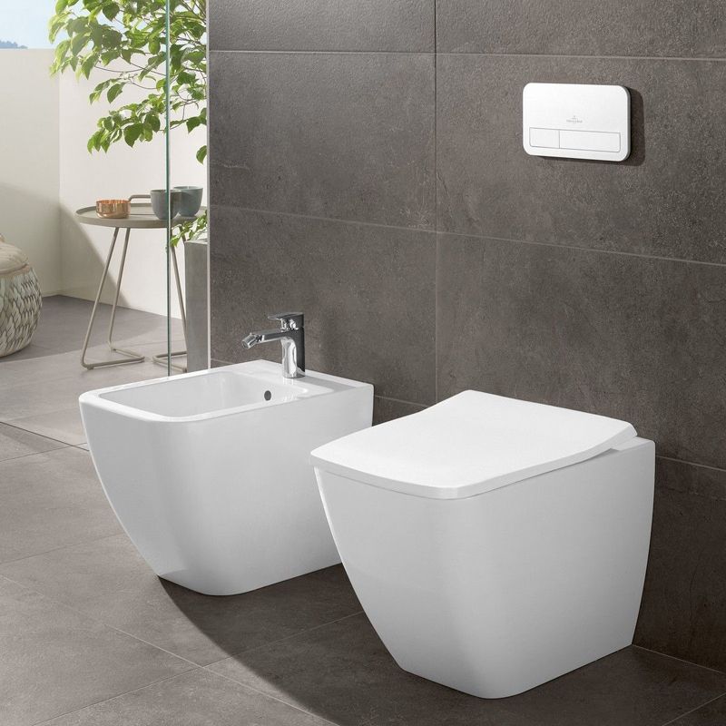 Клавиша смыва, Villeroy&Boch, ViConnect, назначение-для унитаза, ширина, мм-253, глубина, мм-10, высота, мм-145, тип смыва-двойной, тип управления-механический, материал-композиционный материал, цвет-хром Клавиша смыва, Villeroy&Boch, ViConnect, назначение-для унитаза, ширина, мм-253, глубина, мм-10, высота, мм-145, тип смыва-двойной, тип управления-механический, материал-композиционный материал, цвет-хром