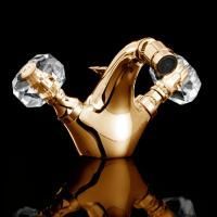 Devon&Devon Excelsior King Смеситель для биде на 1 отв., донный клапан, цвет: золото 24к.