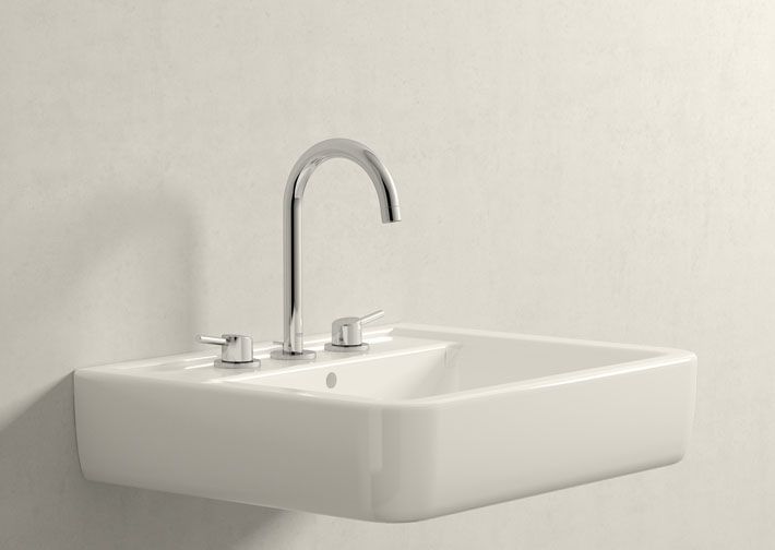 Смеситель для раковины GROHE Concetto на 3 отверстия с донным клапаном, хром (20216001) Смеситель для раковины GROHE Concetto на 3 отверстия с донным клапаном, хром (20216001)