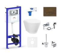 Комплект 10 в 1 Lavinia Boho Elegant Rimless 75110809, премиум с пластиковой клавишей