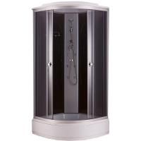 Душевая кабина Niagara NG-3502G 100x100 стекло тонированное задняя стенка Черная Душевая кабина Niagara NG-3502G 100x100 стекло тонированное задняя стенка Черная