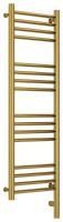 Полотенцесушитель электрический "БОГЕМА 3.0" прямая 1000х300 / МЭМ правый (Золото)