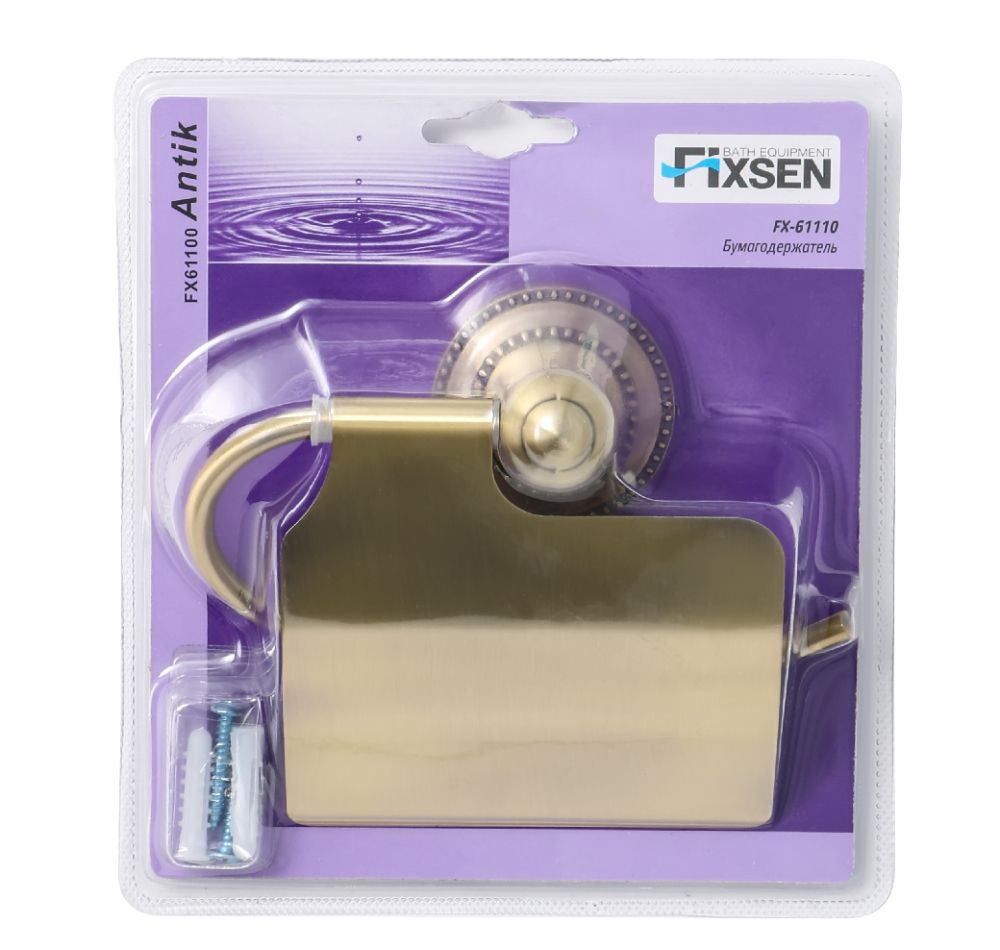 Держатель туалетной бумаги Fixsen Antik FX-61110 Бронза, артикул FX-61110
