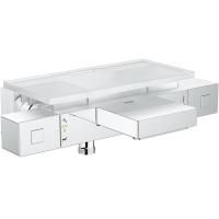Термостатический смеситель для ванны GROHE Grohtherm Cube с полочкой, хром (34502000) Термостатический смеситель для ванны GROHE Grohtherm Cube с полочкой, хром (34502000)