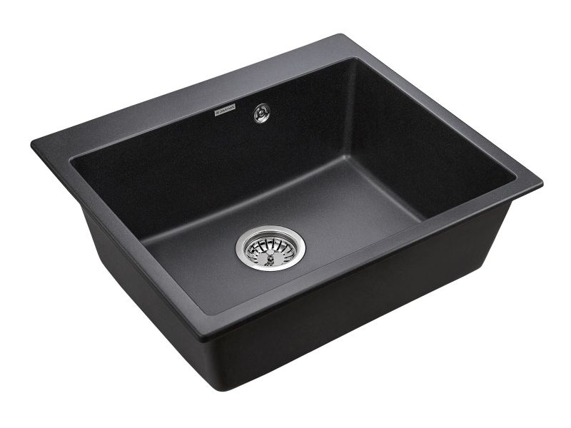 Кухонная мойка Paulmark Kante 60 PM106052-BL Черная