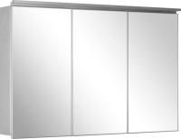 Зеркальный шкаф De Aqua Алюминиум 120 серебро