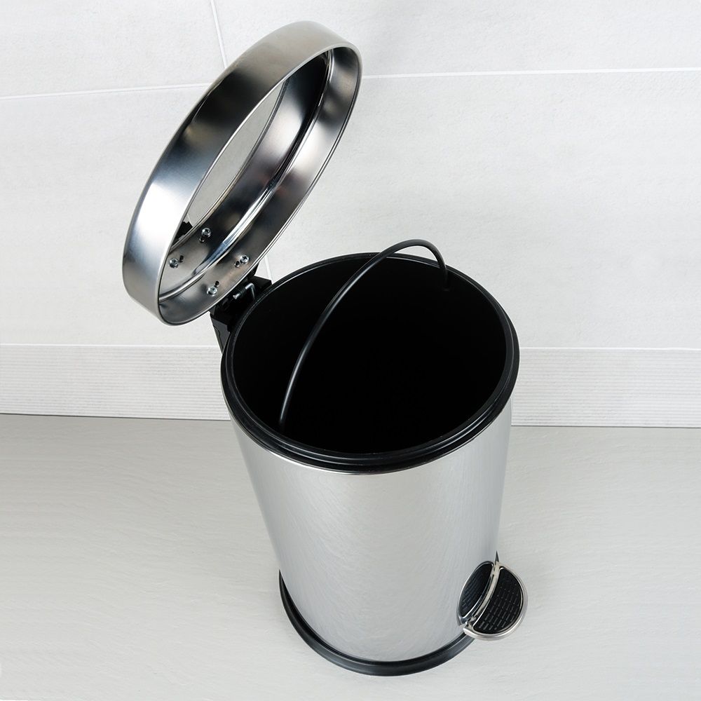 Ведро для мусора FIXSEN HoReCa FX-34024D, хром