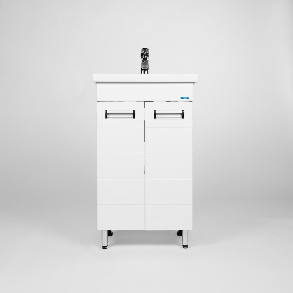 Тумба VIANT "Вена" 2 ств 380х460х820 под раковину .S-UM-COM50/1-w (COMO 50) (VVEN50CO-T2ST), артикул VVEN50CO-T2ST