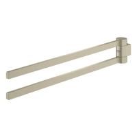 Держатель для полотенца GROHE Selection, двойной, поворотный, никель матовый (41063EN0) Держатель для полотенца GROHE Selection, двойной, поворотный, никель матовый (41063EN0)