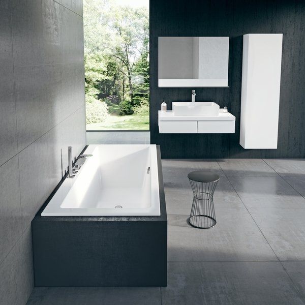 Ванна RAVAK FORMY SLIM (180*80) C881300000 (белый, перелив по центру), шт