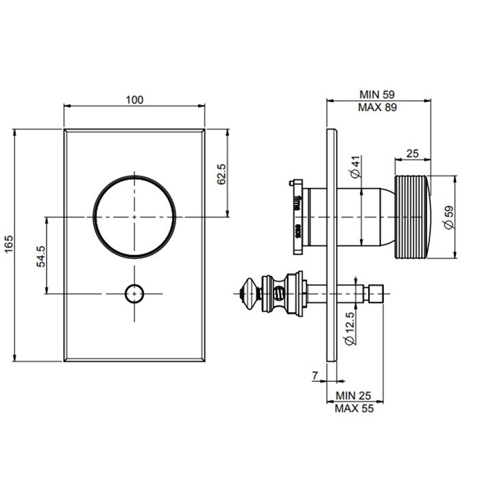 Fima Carlo Frattini Texture Collection Смеситель для душа, встраиваемый, с переключателем на 2 выхода, цвет: чёрный матовый Fima Carlo Frattini Texture Collection Смеситель для душа, встраиваемый, с переключателем на 2 выхода, цвет: чёрный матовый