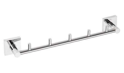 Держатель Beta с пятью крючкам 420х55х70мм