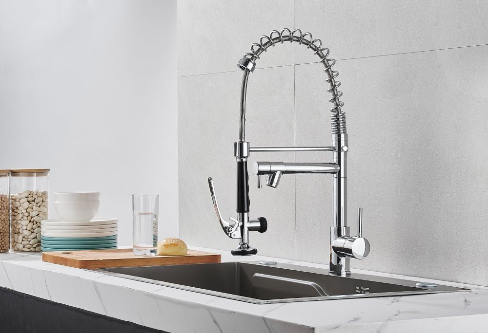 Смеситель для кухни с душирующим устройством ПРОФСАН КОМПЛЕКТАЦИЯ тип См-МОЦЩБА (PSM-104-39), артикул PSM-104-39