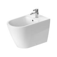 Duravit D-Neo Биде напольное 370x650х400 мм, с переливом, с 1 отв под смеситель,  с WonderGliss, цвет: белый
