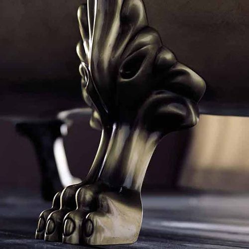 Tresse Epoca Ванна из композита отдельностоящая 170х80хh72/60 см в комплекте: ножки (4 шт.), слив-перелив, цвет ванны: белый, фурнитура: бронза