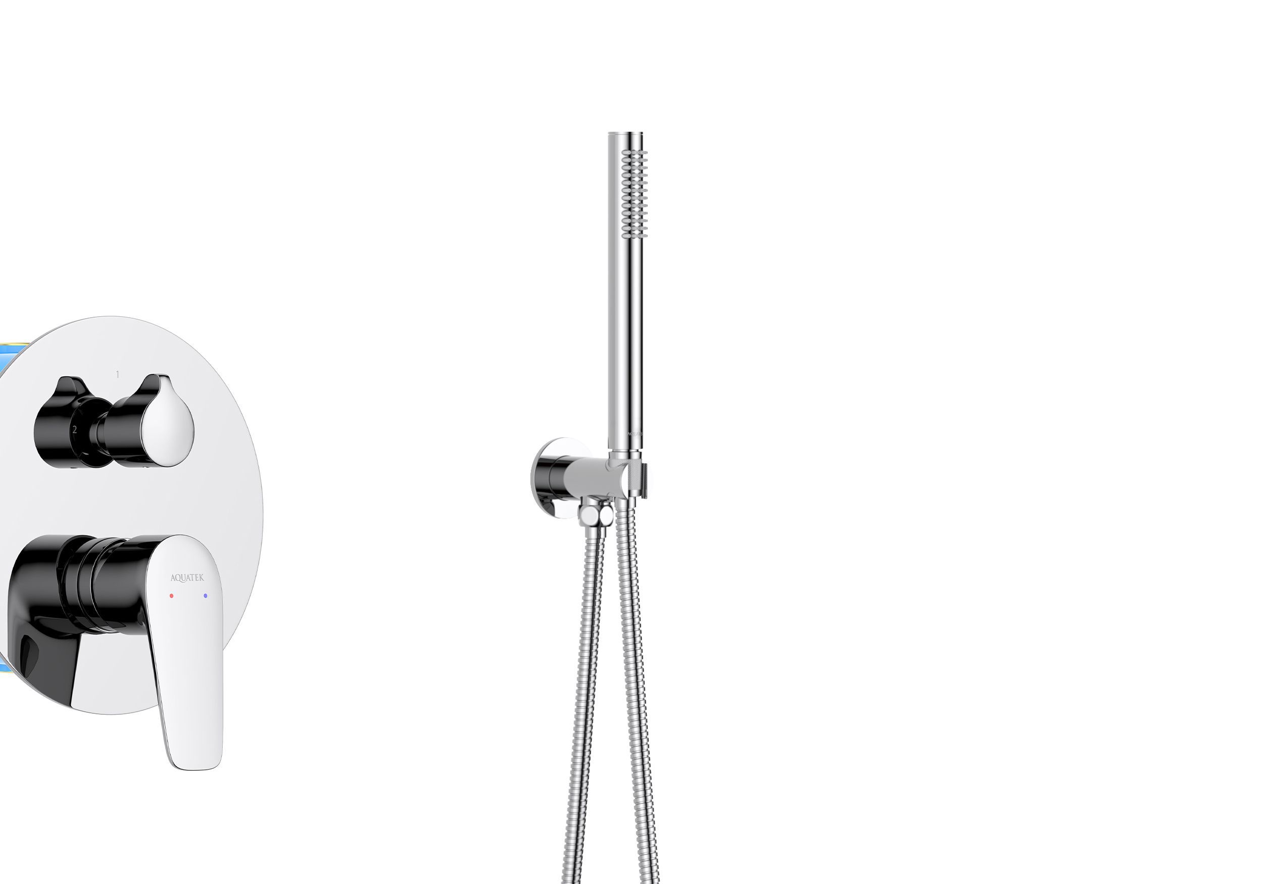 Set 3 в 1 душевой комплект AQUATEK AQ1172CR БЕТТА Set 3 в 1 душевой комплект AQUATEK AQ1172CR БЕТТА
