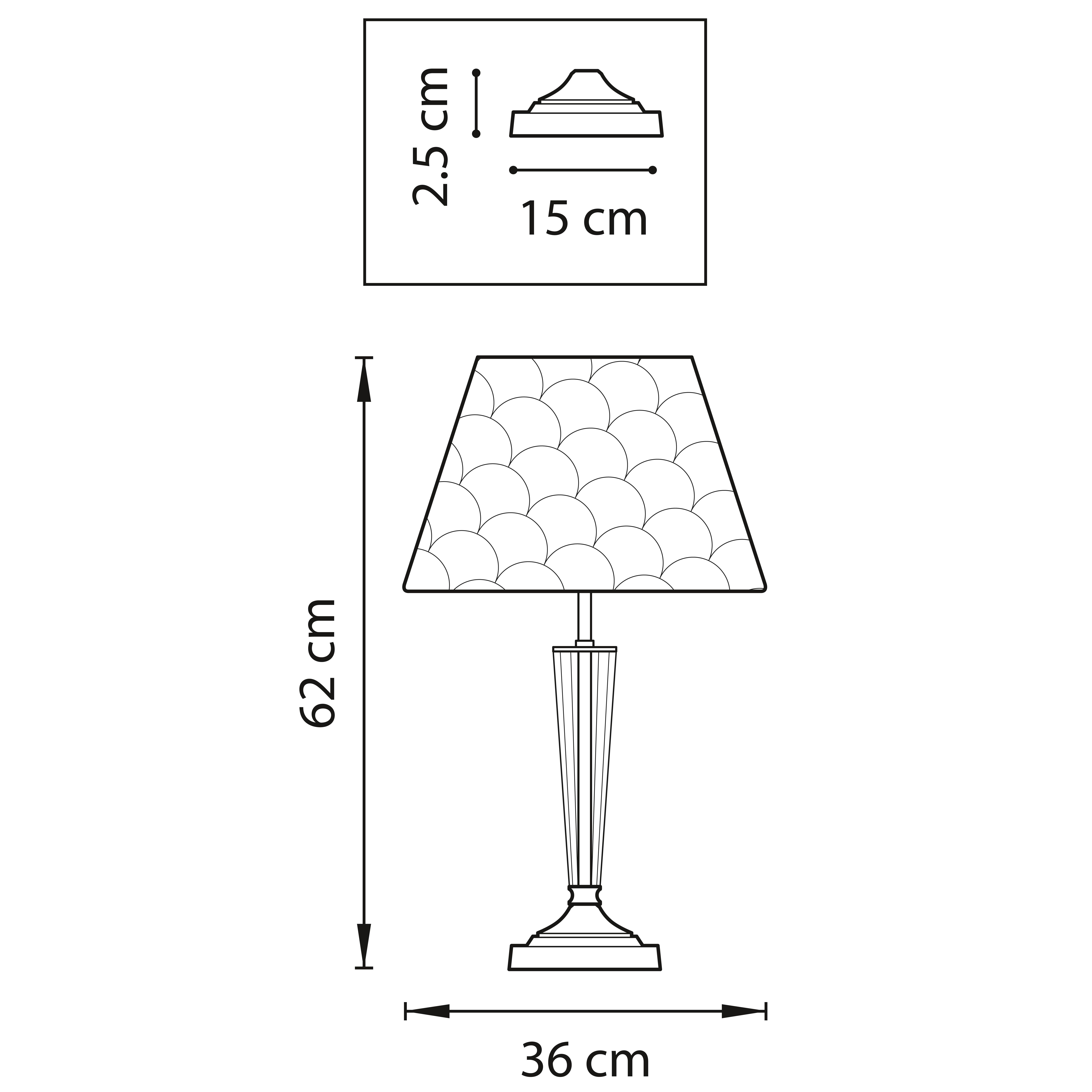 Настольная лампа Perla Lightstar 707911