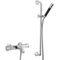 CISAL Cherie Термостатический смеситель для ванны, с душевым комплектом, цвет хром