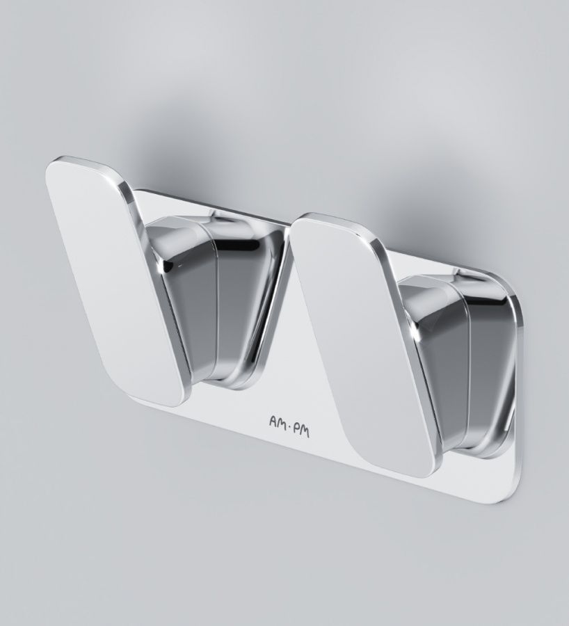 A50A35600 Inspire V2.0, Двойной крючок для полотенец, хром, шт A50A35600 Inspire V2.0, Двойной крючок для полотенец, хром, шт