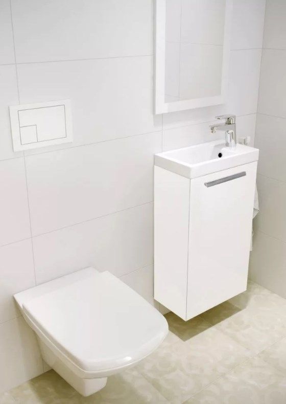 Тумба под раковину Cersanit Melar Como 40 подвесная Белая B-SU-MEL-CM40