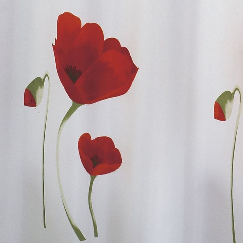 Штора для ванны Ridder Mohn 200х180 Красная Штора для ванны Ridder Mohn 200х180 Красная