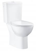 Унитаз напольный GROHE Bau Ceramic со смывным бачком и сиденьем (выпуск в стену), альпин-белый (39347000) Унитаз напольный GROHE Bau Ceramic со смывным бачком и сиденьем (выпуск в стену), альпин-белый (39347000)