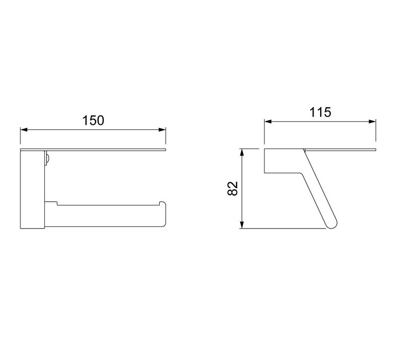 Держатель туалетной бумаги Timo Selene 10043/00 Хром, артикул 10043/00