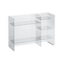 Laufen Kartell Стеллаж, 750х260х530мм, пластик, цвет: дымчато-серый Laufen Kartell Стеллаж, 750х260х530мм, пластик, цвет: дымчато-серый