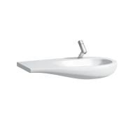 Laufen Alessi One Раковина 900х500х165мм с 1 отв. под смес, полка слева, с покр. LLC, цвет: белый