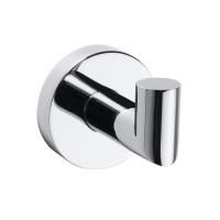 Крючок X-ROUND, одинарный, 55x55x70 мм, хром, Sapho