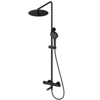 Душевая система с термостатом WONZON & WOGHAND, Черный матовый (WW-88739902-MB)