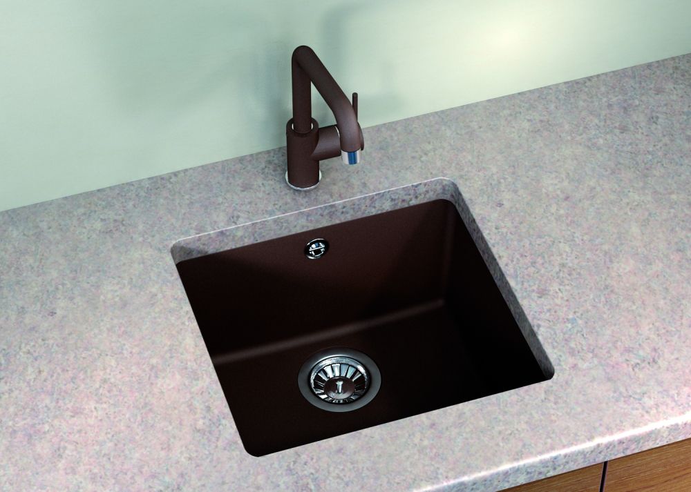Кухонная мойка Florentina ВЕГА 22.315.C0400.206, брауни, артикул 22.315.C0400.206